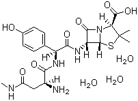 structure of CAS# 63358-49-6, Aspoxicillin