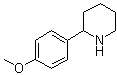 CAS # 63359-20-6, 2-(4-Methoxyphenyl)piperidine