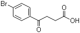 3-(4-Bromobenzoyl)propionic acid molecular structure (CAS 6340-79-0)