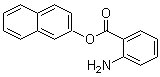 CAS # 63449-68-3, 2-Naphthalenol 2-aminobenzoate, 2-Naphthalenol 2-(2-aminobenzoate), Anthranilic acid 2-naphthyl ester