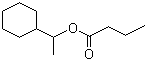 CAS # 63449-88-7, 1-Cyclohexylethyl butyrate