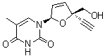 CAS # 634907-30-5 (1097733-37-3), Festinavir, 2',3'-Didehydro-3'-deoxy-4'-ethynylthymidine, 4'-Ed4T, BMS 986001, Censavudine