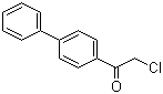 CAS # 635-84-7, 4-Phenylphenacyl chloride, 2-Chloro-4'-phenylacetophenone