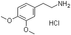 CAS 登录号：635-85-8, 3,4-二甲氧基苯乙胺盐酸盐