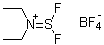 structure of CAS# 63517-29-3, N,N-二乙基-S,S-二氟-硫化亚胺四氟硼酸盐