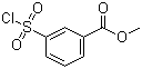 structure of CAS# 63555-50-0, 3-(氯磺酰基)苯甲酸甲酯
