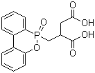 structure of CAS# 63562-33-4, [(6-Oxido-6H-dibenz[c,e][1,2]oxaphosphorin-6-yl)methyl]butanedioic acid