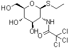 CAS # 635684-80-9, Ethyl 2-deoxy-1-thio-2-[(trichloroacetyl)amino]-beta-D-glucopyranoside