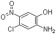 structure of CAS# 6358-02-7, 2-氨基-4-氯-5-硝基苯酚