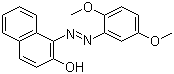 CAS # 6358-53-8, Solvent Red 80, C.I. 12156, Citrus Red 2, 1-[(2,5-Dimethoxyphenyl)azo]-2-naphthol
