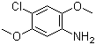 CAS # 6358-64-1, 2,5-Dimethoxy-4-chloroaniline, 4-Chloro-2,5-dimethoxyaniline