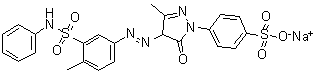 Acid yellow 25 molecular structure (CAS 6359-85-9)