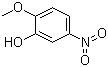 2-Methoxy-5-nitrophenol molecular structure (CAS 636-93-1)