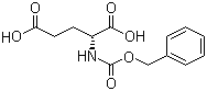 structure of CAS# 63648-73-7, N-Carbobenzoxy-D-glutamic acid