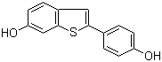2-(4-Hydroxyphenyl)benzo[b]thiophene-6-ol molecular structure (CAS 63676-22-2)
