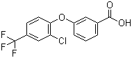 CAS # 63734-62-3, 3-[2-Chloro-4-(trifluoromethyl)phenoxy]benzoic acid