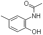 structure of CAS# 6375-17-3, 邻乙酰氨基对甲基苯酚