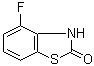 structure of CAS# 63754-97-2, 4-氟-2(3H)-苯并噻唑酮