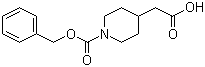 structure of CAS# 63845-28-3, N-Cbz-4-哌啶乙酸