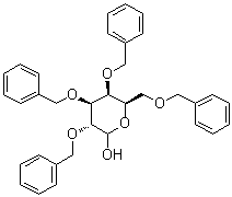 structure of CAS# 6386-24-9, 2,3,4,6-四-O-(苯基甲基)-D-吡喃半乳糖