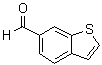 structure of CAS# 6386-80-7, 1-苯并噻吩-6-甲醛