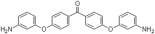 structure of CAS# 63948-92-5, 4,4'-双(3-氨基苯氧基)二苯甲酮