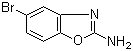 structure of CAS# 64037-07-6, 5-溴-1,3-苯并恶唑-2-胺
