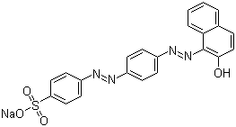 structure of CAS# 6406-56-0, Acid Red 151