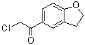 structure of CAS# 64089-34-5, 5-Chloroacetyl-2,3-dihydrobenzofuran