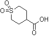 CAS # 64096-87-3, 1,1-Dioxohexahydrothiopyran-4-carboxylic acid, Tetrahydro-2H-thiopyran-4-carboxylic acid 1,1-dioxide