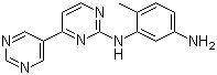 CAS # 641615-36-3, 4-Methyl-3-[4-(5-pyrimidinyl)pyrimidin-2-ylamino]aniline, N3-([4,5']Bipyrimidinyl-2-yl)-4-methylbenzene-1,3-diamine