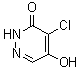 structure of CAS# 64178-58-1, 4-氯-5-羟基-3(2H)-哒嗪酮