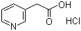 structure of CAS# 6419-36-9, 3-Pyridylacetic acid hydrochloride