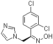(Z)-2'-(1H-Imidazole-1-yl)-2,4-dichloroacetophenone oxime  molecular structure (CAS 64211-06-9)