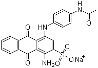 CAS 登录号：6424-85-7, 酸性蓝 40
