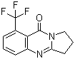 CAS 登录号：642491-87-0, 2,3-二氢-8-(三氟甲基)吡咯并[2,1-b]喹唑啉-9(1H)-酮