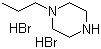 structure of CAS# 64262-23-3, 1-(1-Propyl)piperazine dihydrobromide