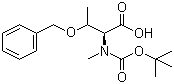 N-tert-Butyloxycarbonyl-N-methyl-O-benzyl-L-threonine molecular structure (CAS 64263-80-5)
