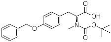 CAS # 64263-81-6, Boc-N-alpha-methyl-O-benzyl-L-tyrosine, Boc-N-Me-Tyr(Bzl)-OH