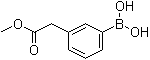 structure of CAS# 643094-11-5, [3-[(Methoxycarbonyl)methyl]phenyl]boronic acid