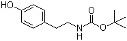 structure of CAS# 64318-28-1, N-Boc-酪胺