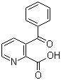 3-Benzoylpyridine-2-carboxylic acid molecular structure (CAS 64362-32-9)