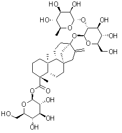 structure of CAS# 64432-06-0, Dulcoside A