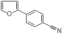 CAS # 64468-77-5, 4-(2-Furyl)benzonitrile, 2-(4-Cyanophenyl)furan, 4-(2-Furanyl)benzonitrile