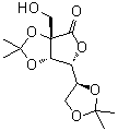 CAS 登录号：64487-91-8, 2-C-(羟基甲基)-2,3:5,6-二-O-(1-甲基亚乙基)-L-古洛糖酸 gamma-内酯