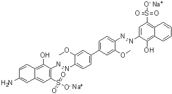 CAS # 6449-35-0, Chlorazol Copper Blue B, C.I. Direct Blue 151 disodium salt, Azine Copper Blue 2B, Azoform Blue FO, Chlorazol Copper Blue B, Diazo Fast Blue MP, Diazophenyl Blue B, Direct Blue CV, Indoxine DRB, Niagara Blue R, Pontamine Copper Blue RRX