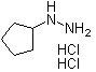 structure of CAS# 645372-27-6, Cyclopentylhydrazine dihydrochloride
