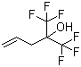 1,1,1-Trifluoro-2-(trifluoromethyl)pent-4-en-2-ol molecular structure (CAS 646-97-9)