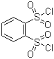 structure of CAS# 6461-76-3, 1,2-Benzenedisulfonyl dichloride