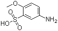 structure of CAS# 6470-17-3, p-Anisidine-2-sulfonic acid